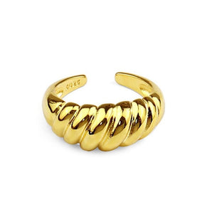 Anillo Croissant grueso ajustable