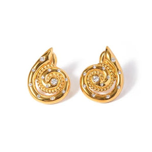 Aretes Jazmín zirconias