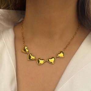 Collar Corazones