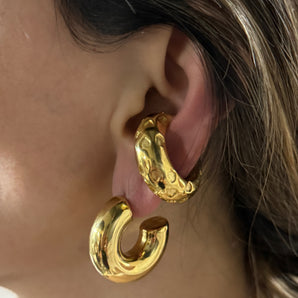 Ear Cuff con textura