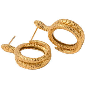 Aretes Snake