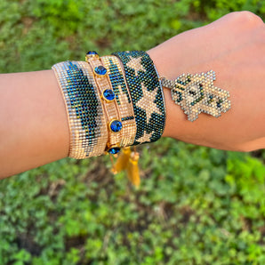 Set de pulseras Hamsa